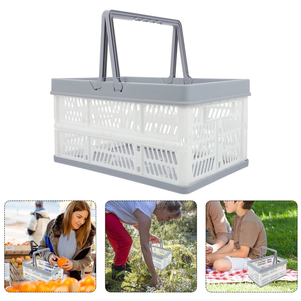 Supermarket Shopping Baskets Home Storage Baskets Household Hand Baskets