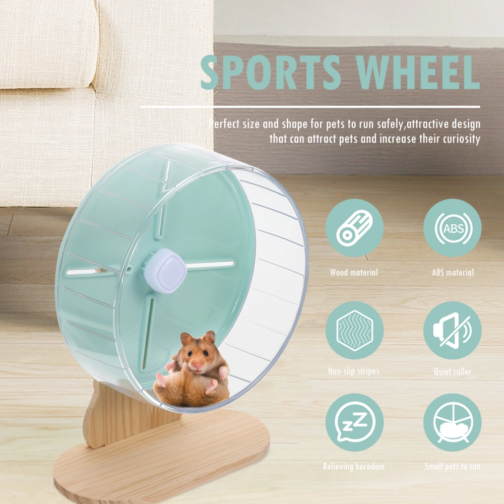 1 Set of Hamster Silence  Wheel Adorable Cage Hedgehog Wheel Exercising Chinchilla Wheel