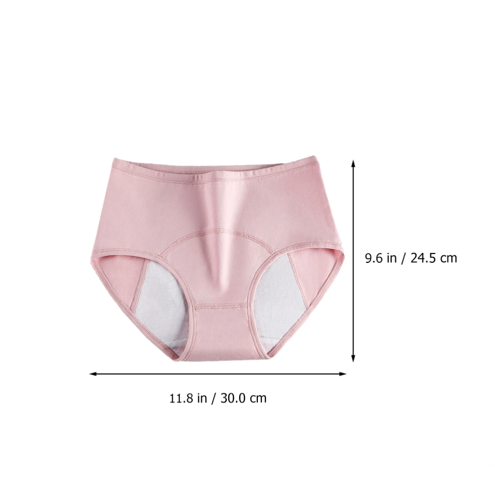 Period Panties Mid-waist Briefs Leak-proof Period Panties Postpartum Underwear