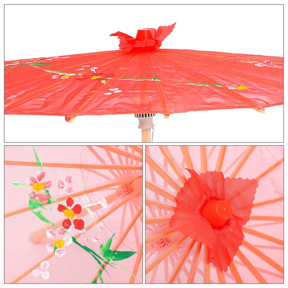 1pc Chinese Style Umbrella Decor Stage Performance Umbrella Dance Prop Umbrella