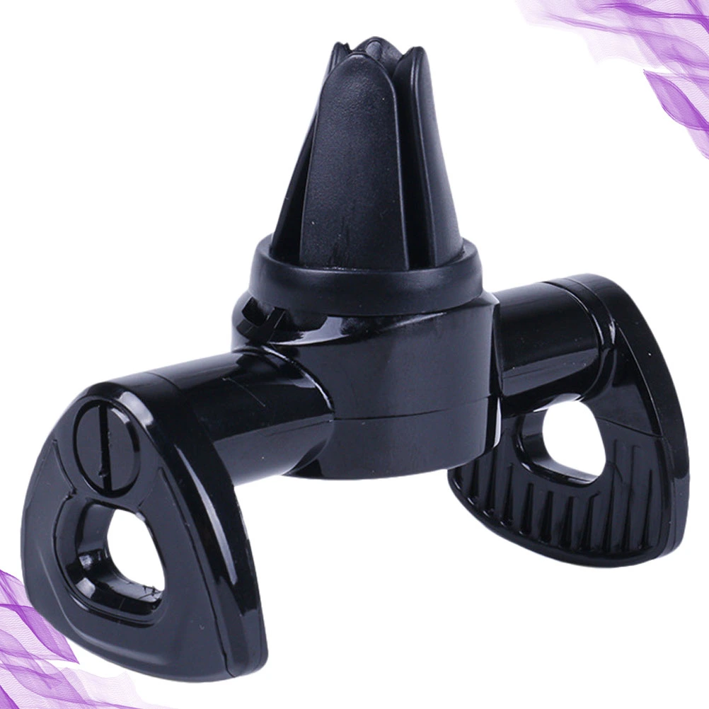 1PC Car Navigator Rack Phone Supporting Holder Adhesive Phone Bracket Air Outlet Phone Stand for Automobile