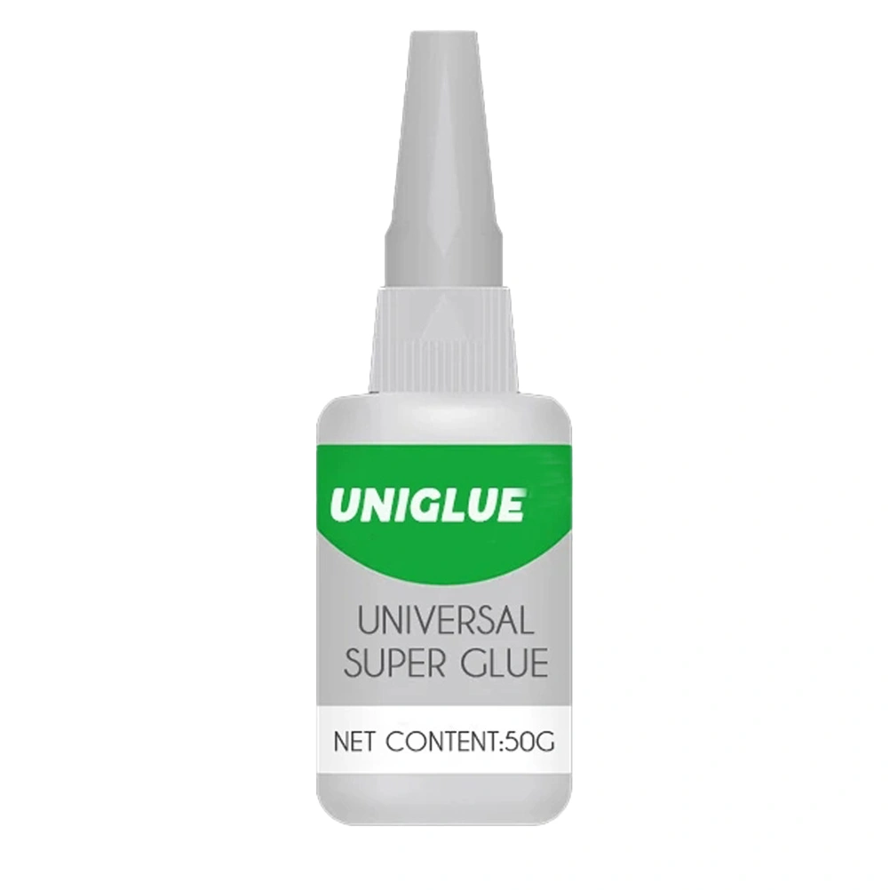 50ML Uniglue Glue Universal Super Glue Plastic Repair Glue Portable Strong Oily Glue for Home Office Shop Hotel (Style 1 Green Bottle)
