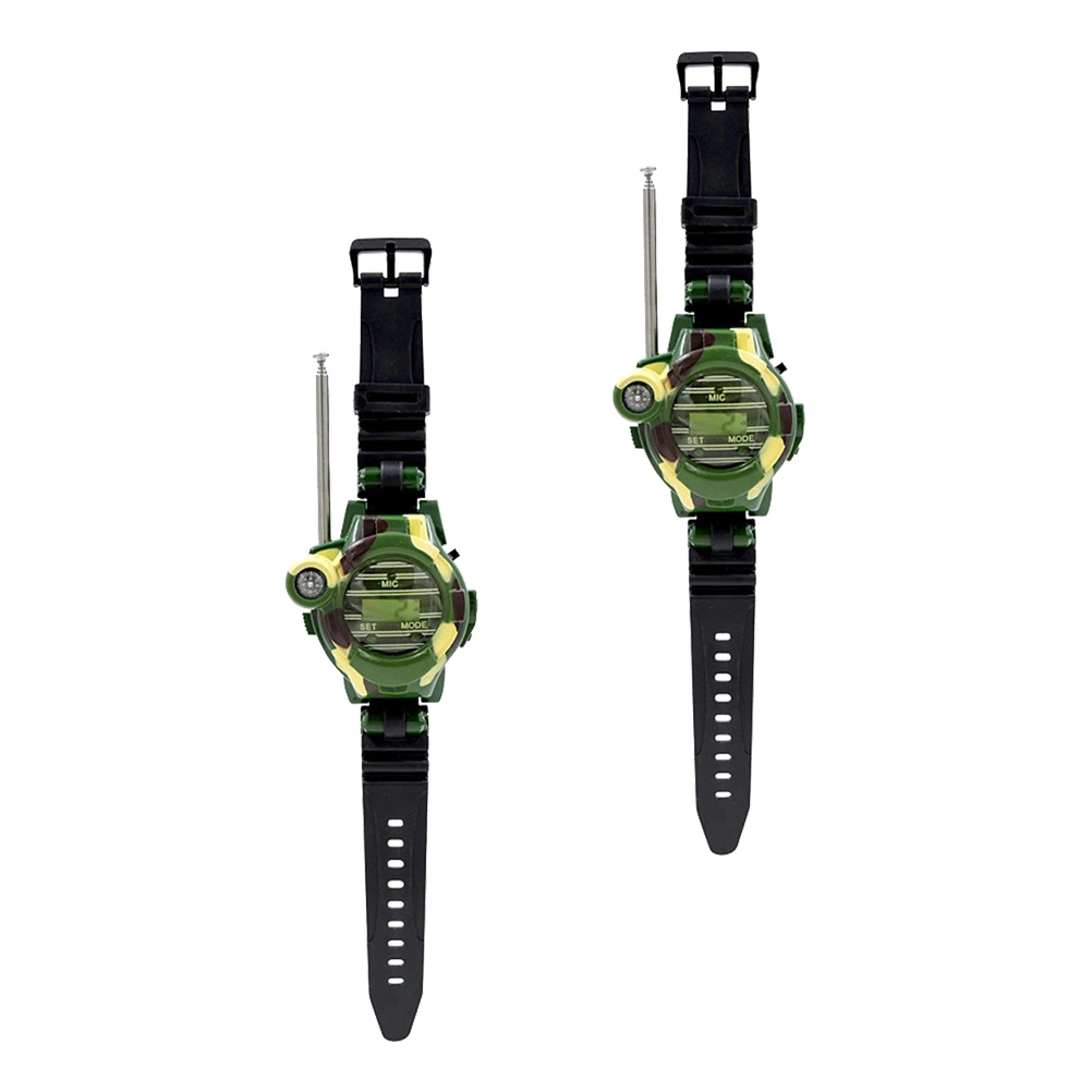 2pcs Multi-function Walkie-talkie Watches Children Funny Interphone Toys