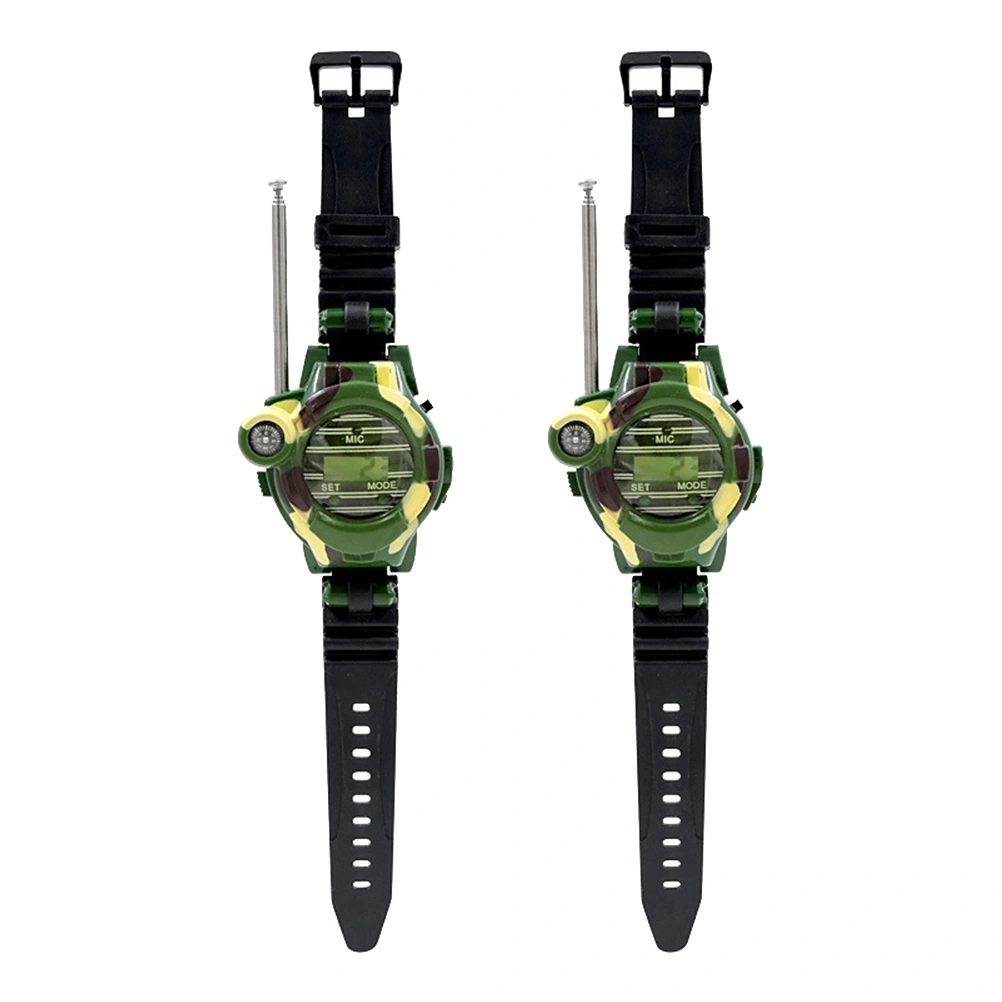 2pcs Multi-function Walkie-talkie Watches Children Funny Interphone Toys