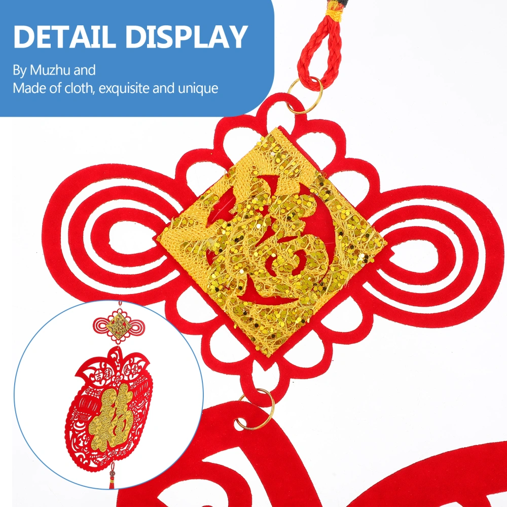 1 Pc Spring Festival Pendant New Year Hanging Adorn Festive Party Photo Prop