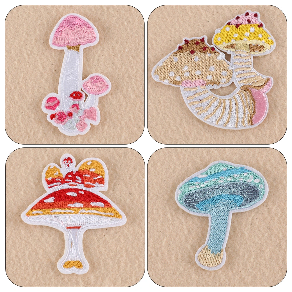 10Pcs Decorative Coat Patches Wear-resistant Clothes Patches Cartoon Iron Patches (Mixed Style)