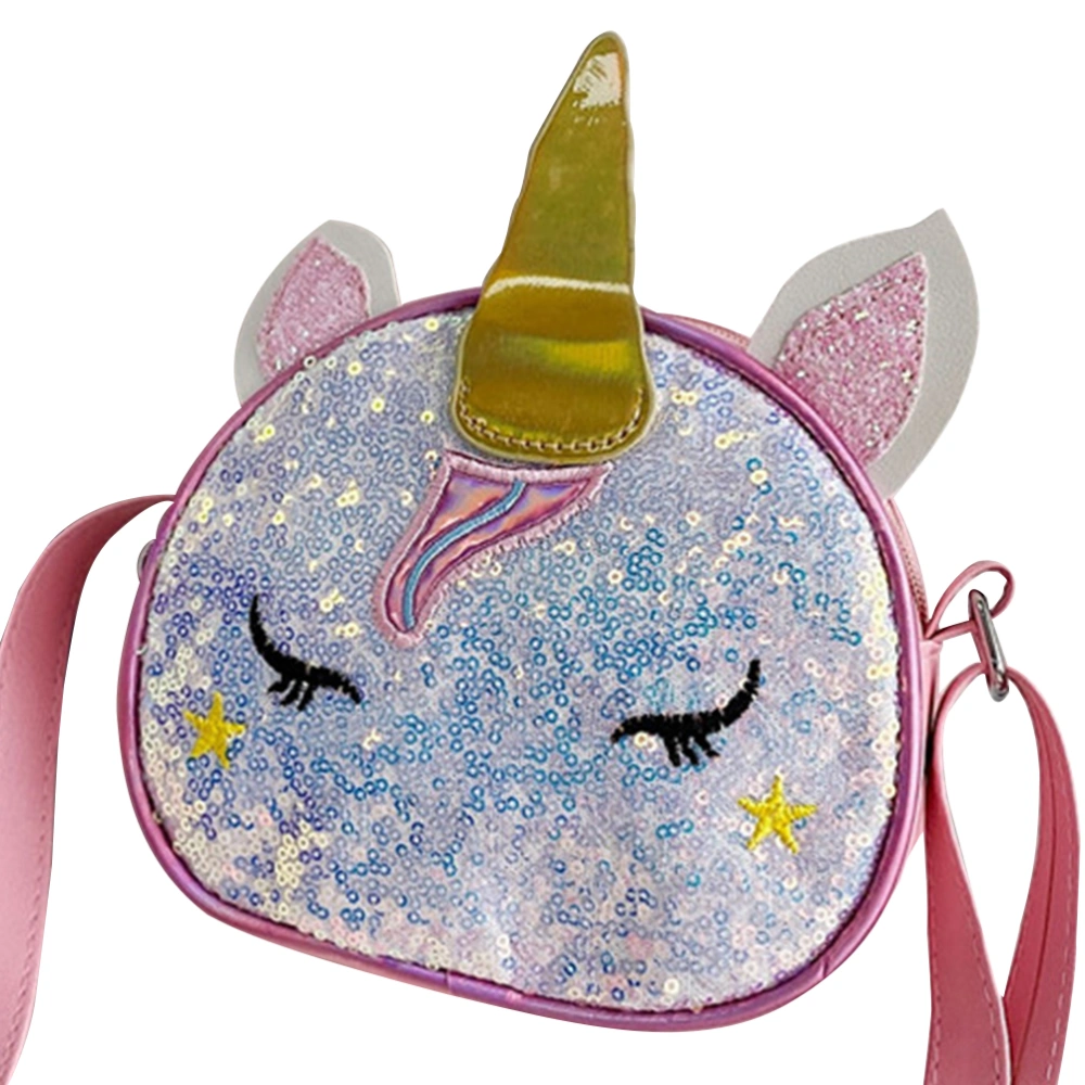 Unicorn Crossbody Bag Baby Girl Fashion Bag Princess Children Bag For Girls