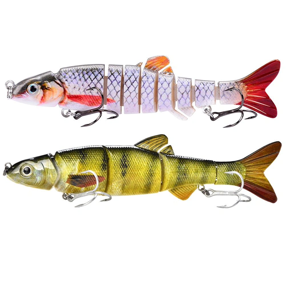 2pcs Artificial Fishing Lure Life-like Fishing Baits Outside Fishing Accessories Fishing Supplies for Fishing Use