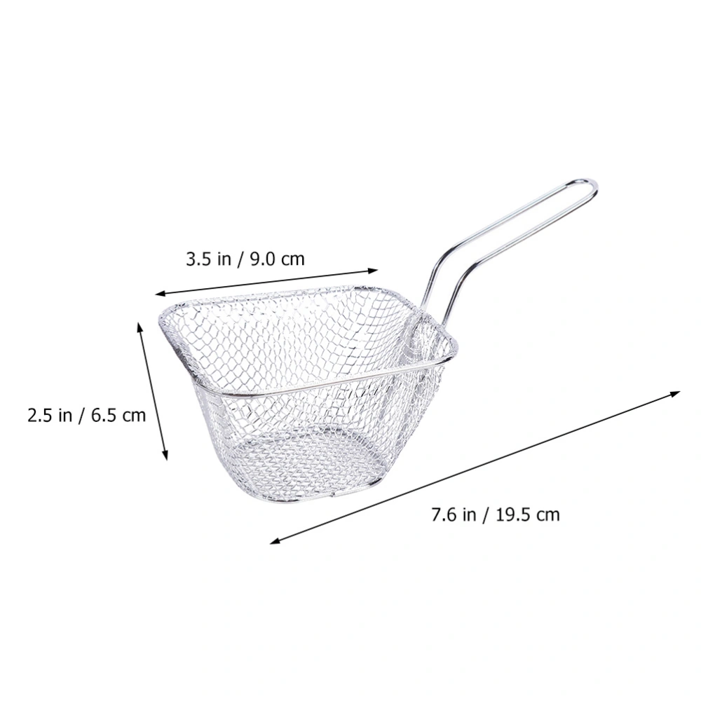 2Pcs Fry Baskets French Fries Baskets Snack Food Containers Frying Container for Home