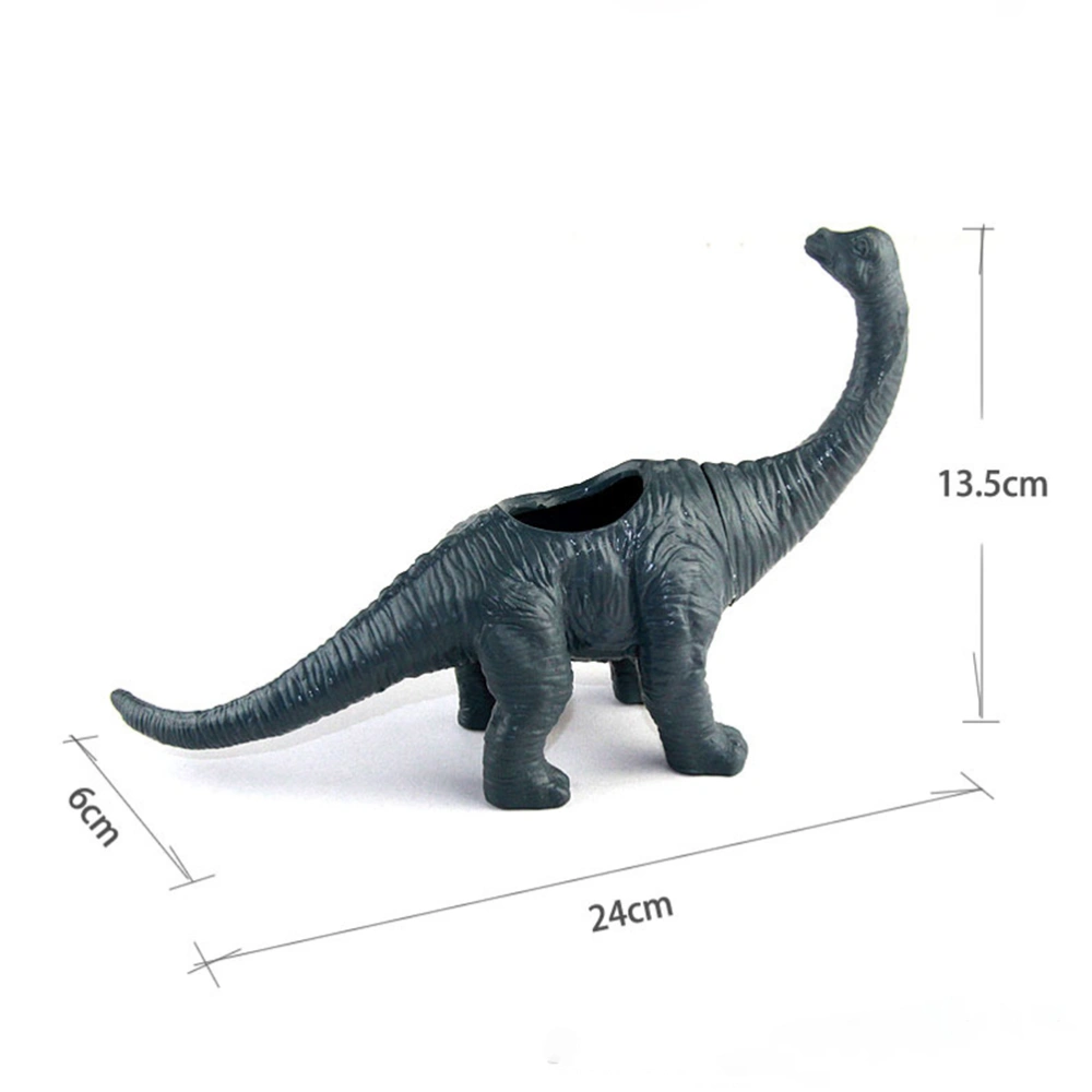 1 Pc Flower Pot Creative Plastic Flower Pot Mini Simulation Brachiosaurus Succulent Plant Flower Pot for Plants Flowers (Random Pattern)