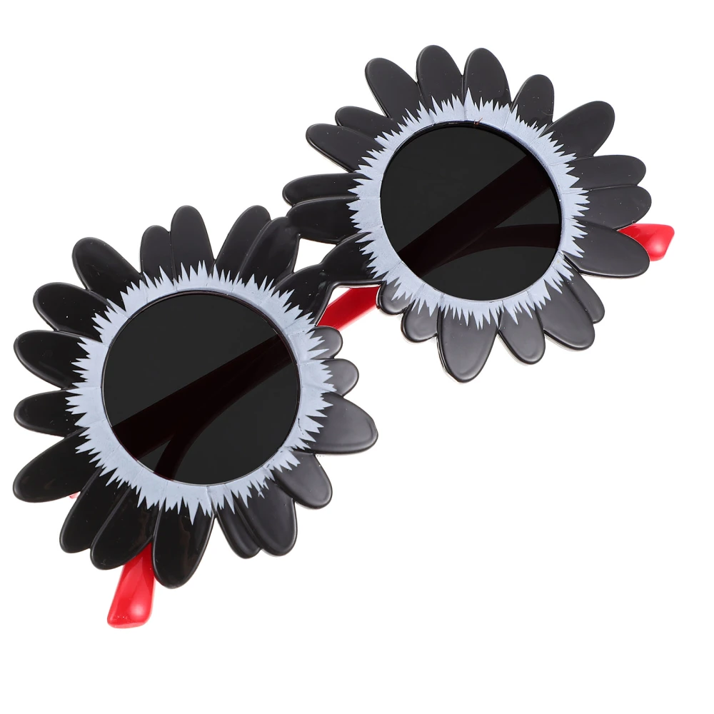 1 Pair Fashionable Flower Sunglasses Delicate Party Sunglasses for Children