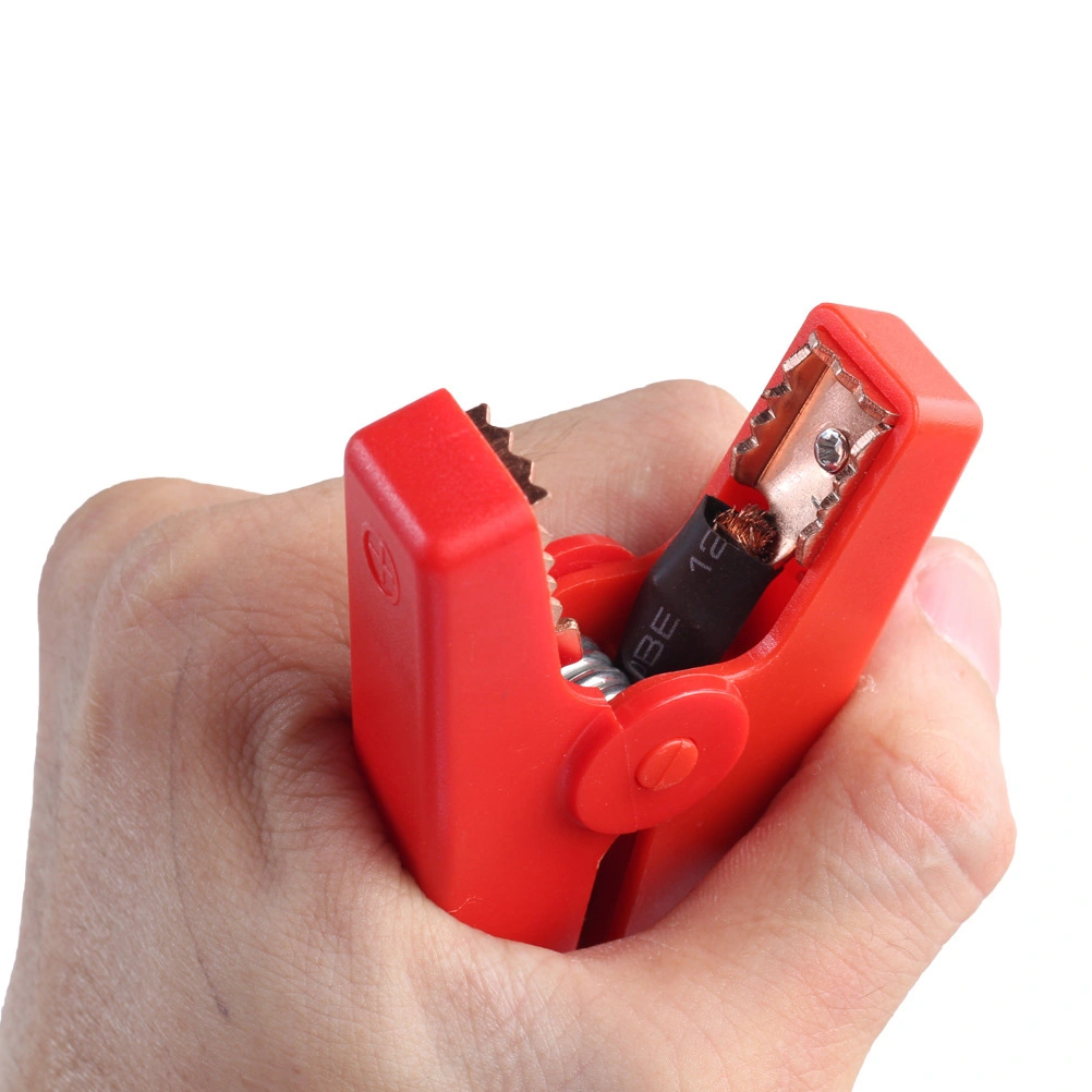 1pc 2.5M Car Emergency Ignition Jump Starter Copper Clad Aluminum Leads Wire Battery Booster Cable