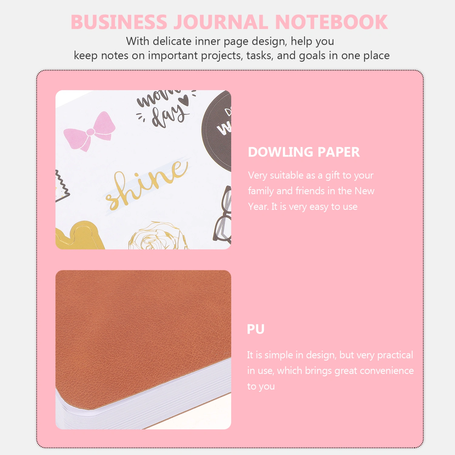Schedule Book Planner Book Office Use Notebook Business Journal Notebook Office Supply