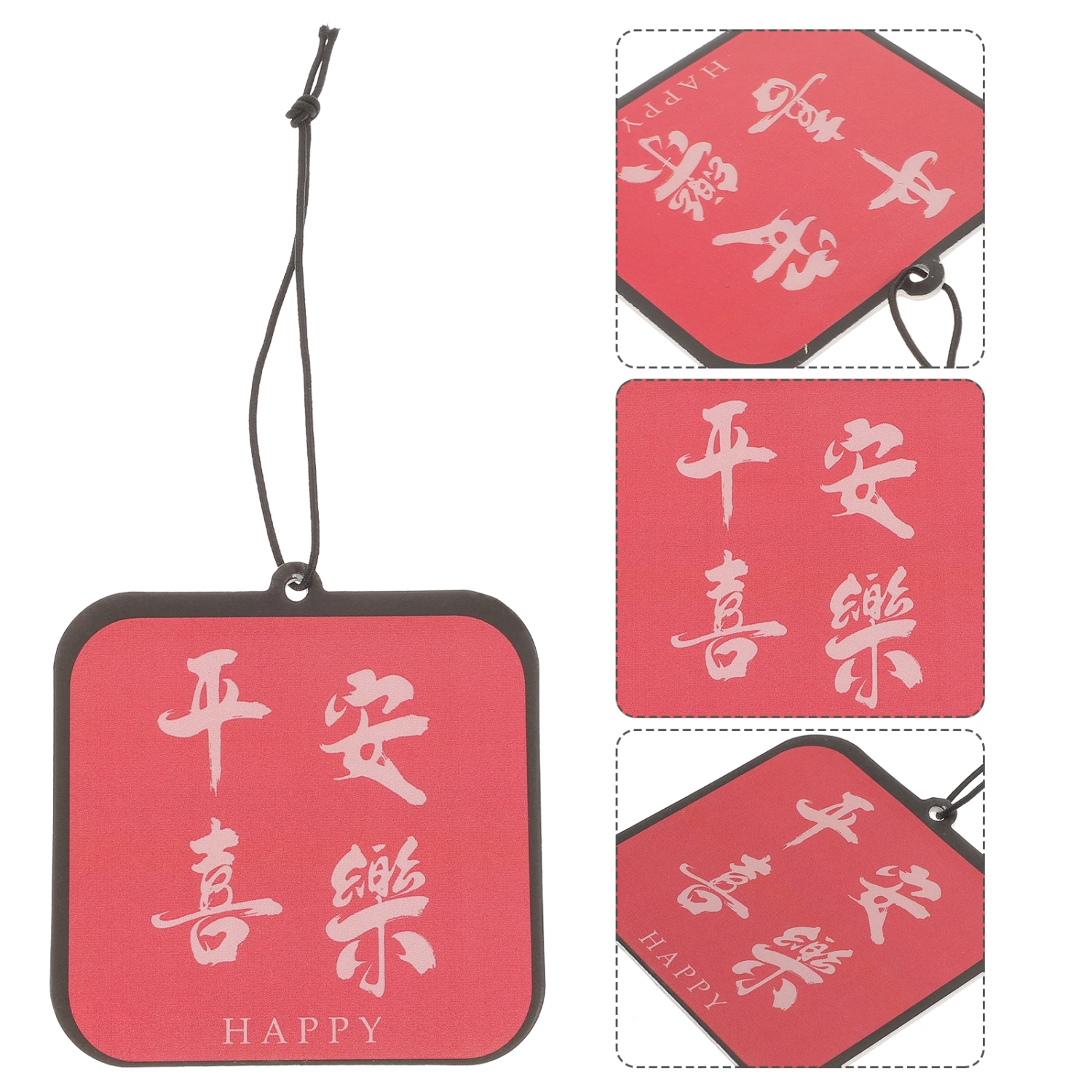 10Pcs Car Air Fresheners Incense Chips Scented Ornament Car Rearview Mirror Pendant
