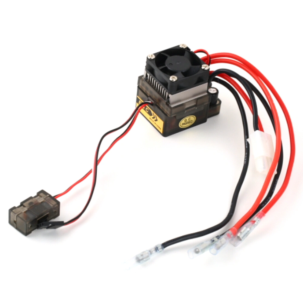 7.2-16V High Voltage Version 320A Brushed ESC Two-way Electronic Controller with Brake /Cooling Fan for RC Car /Boat