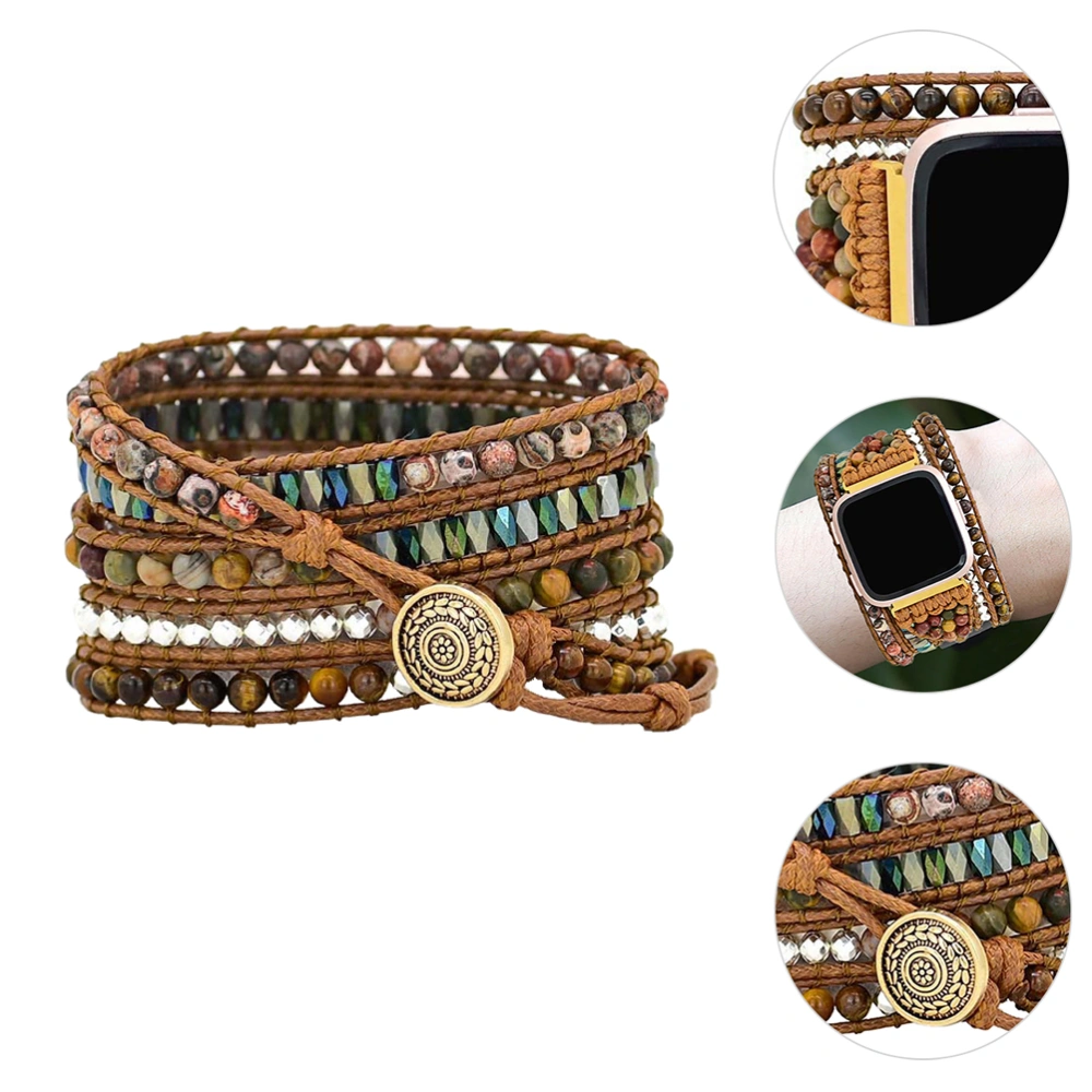 1pc Beads Decorative Watch Strap Delicate Watch Band Wrist Watch Accessories