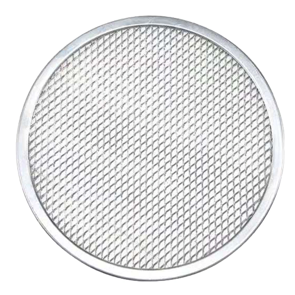 Pizza Pan Aluminum Pizza Baking Tray Non-sticky Pizza Plate Pizza Oven Pan
