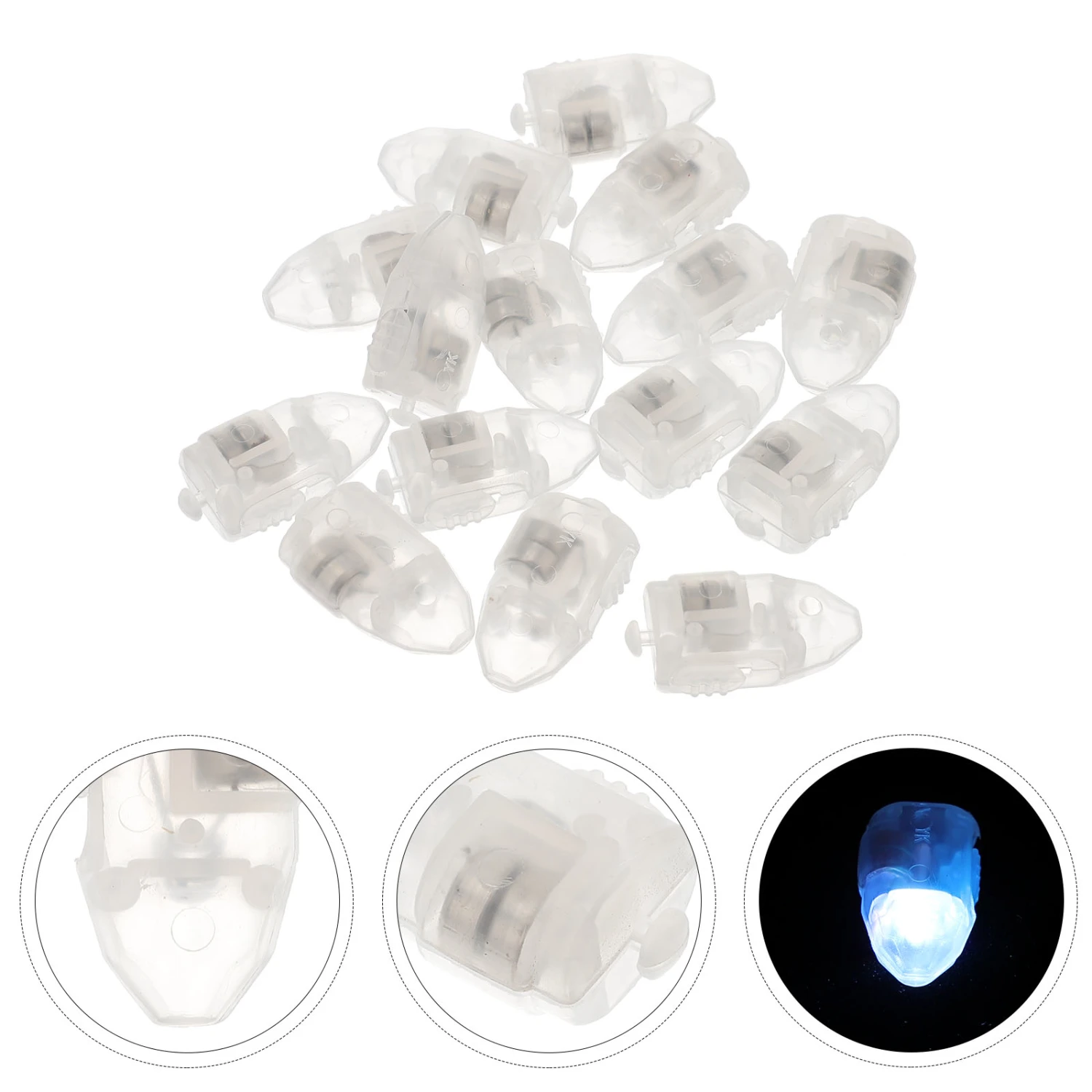 20pcs Superbright Balloon Lights LED Mini Party Light for Paper Lanterns (Multicolor)