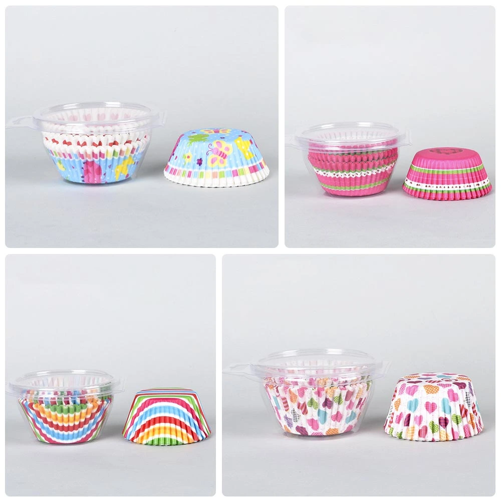 500pcs Heat Resistant Cupcakes And Glutinous Rice Cake Cupcakes
