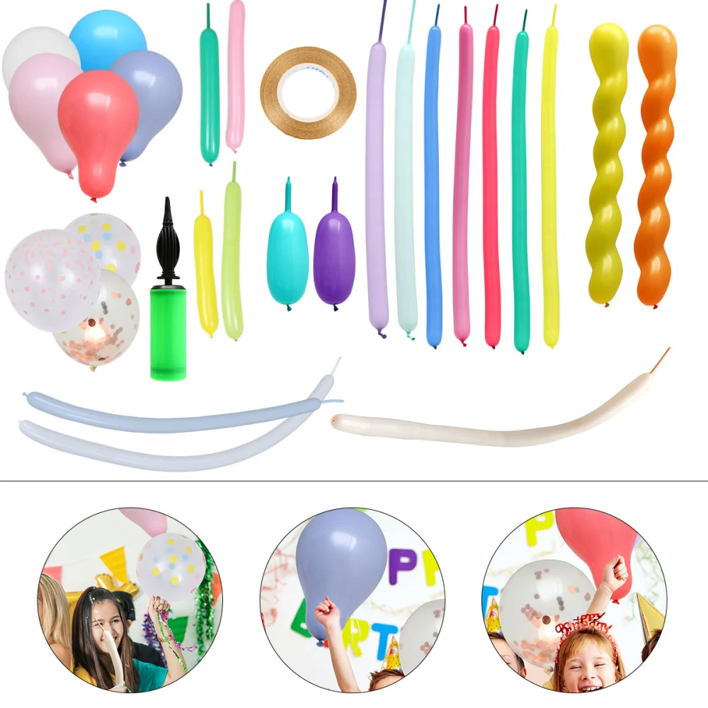 50pcs Kids Birthday Party Decoration Baby Birthday Scene Layout Balloons Set