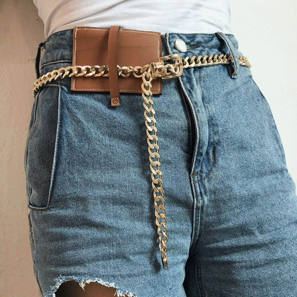 Jeans Chain Women Jeans Waist Chain Belt Punk Style Belt Chain for Jeans