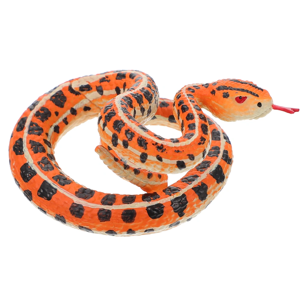 Simulated Snake Reptile Model Ornament for Kids Bedroom Desktop Decor Using