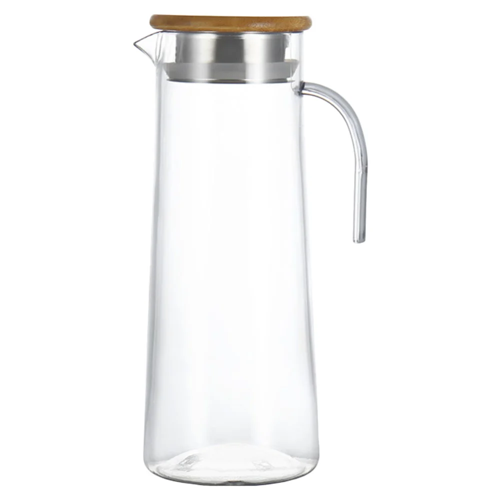 Clear Water Pitcher Acrylic Ice Water Pitcher Kitchen Beverage Pitcher Drinking Pitcher with Lid