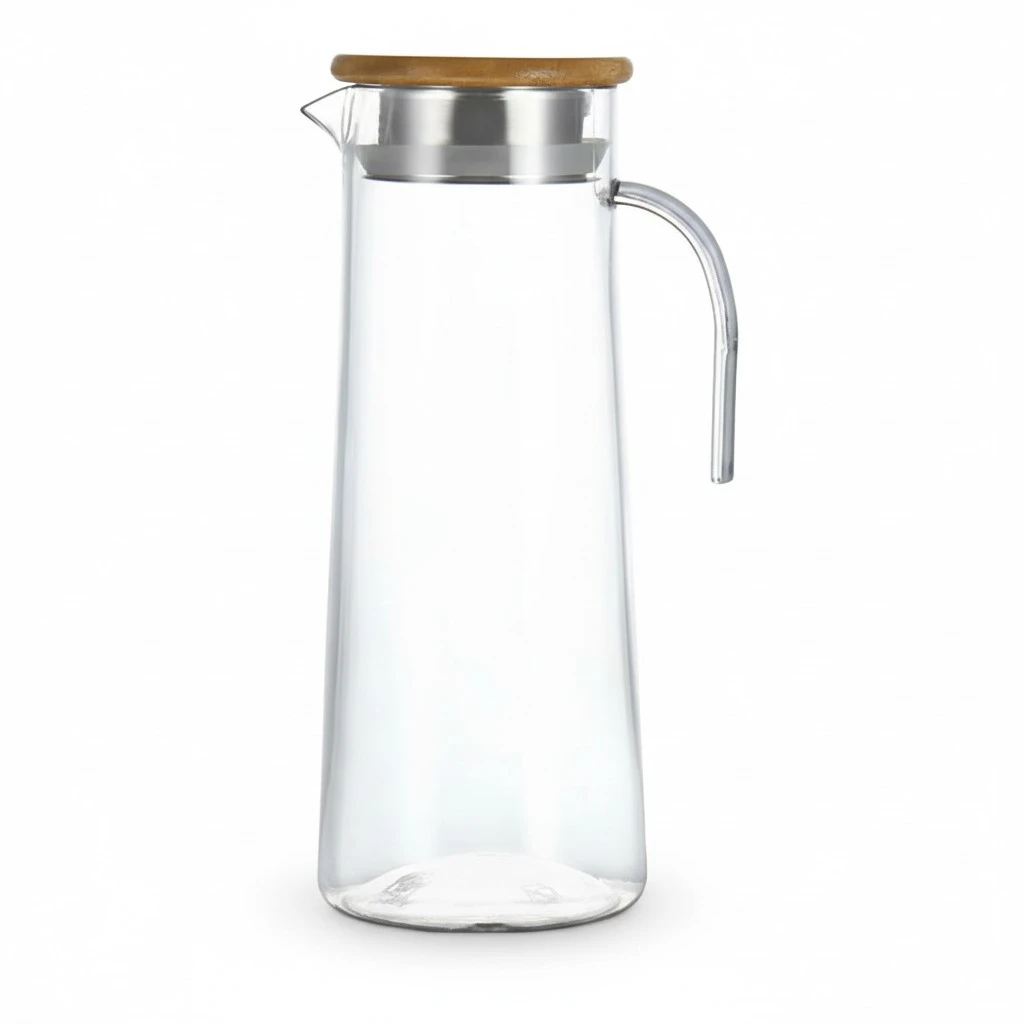 Clear Water Pitcher Acrylic Ice Water Pitcher Kitchen Beverage Pitcher Drinking Pitcher with Lid
