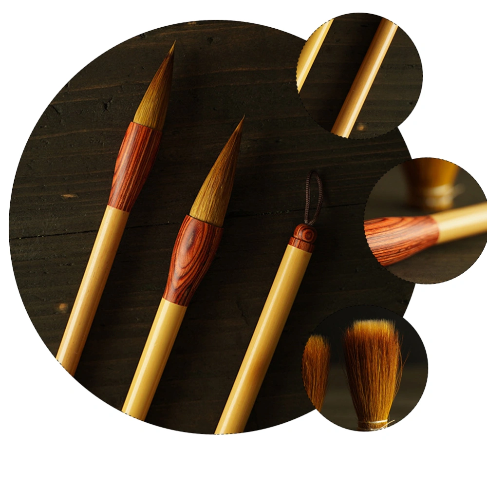 1Pc Chinese Calligraphy Brush Sumi Writing Brush Wolf Hair Calligraphy Brush