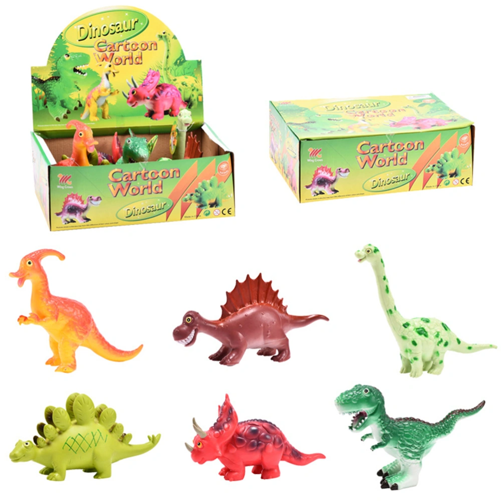 Simulation Dinosaur Model Wild Animal Toy Animal Figurine Early Educational Developmental Toy for Kids Children (Thornback Dragon)