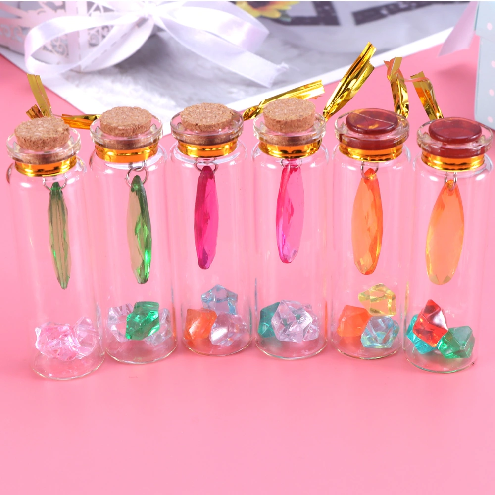 Gemstone Bottles DIY Wishing Bottles Drifting Bottles Home Decoration Birthday Gift