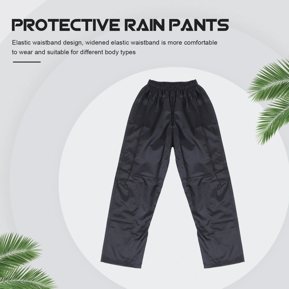 Waterproof Adult Pants Protective Rain Pants Outdoor Hiking Rain Pants