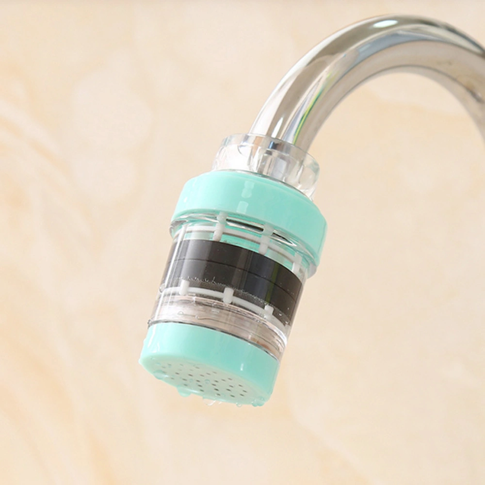 Magnetic Front-Loading Water Tap Filter Faucet Purifier Head Kitchen Accessory (Random Color)