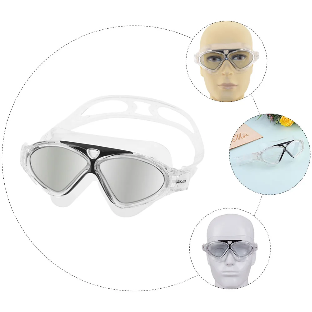 Swimming Goggles Anti Fog Swim Goggles Adults Swimming Glasses Portable Swimming Goggles