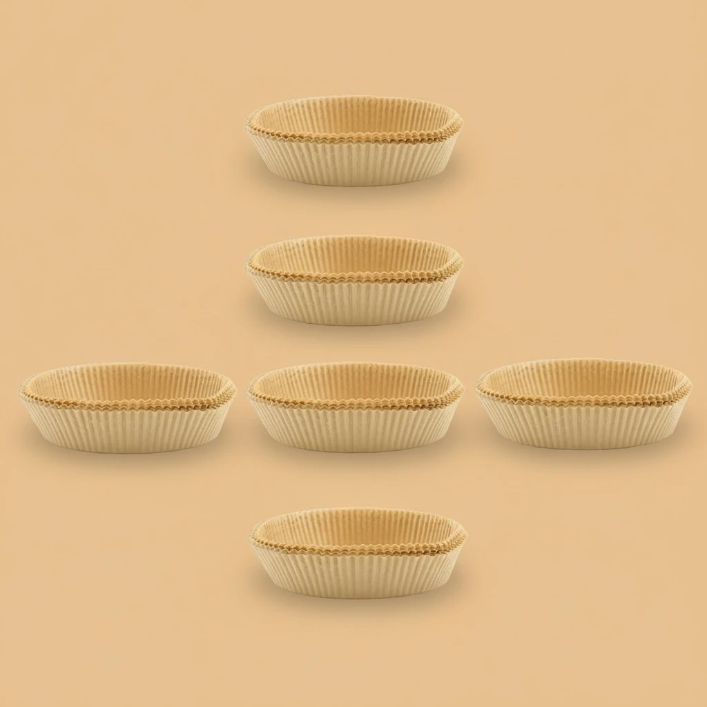30pcs Air Fryer Disposable Paper Liners Cooking Paper Non-Stick Air Fryer Liners