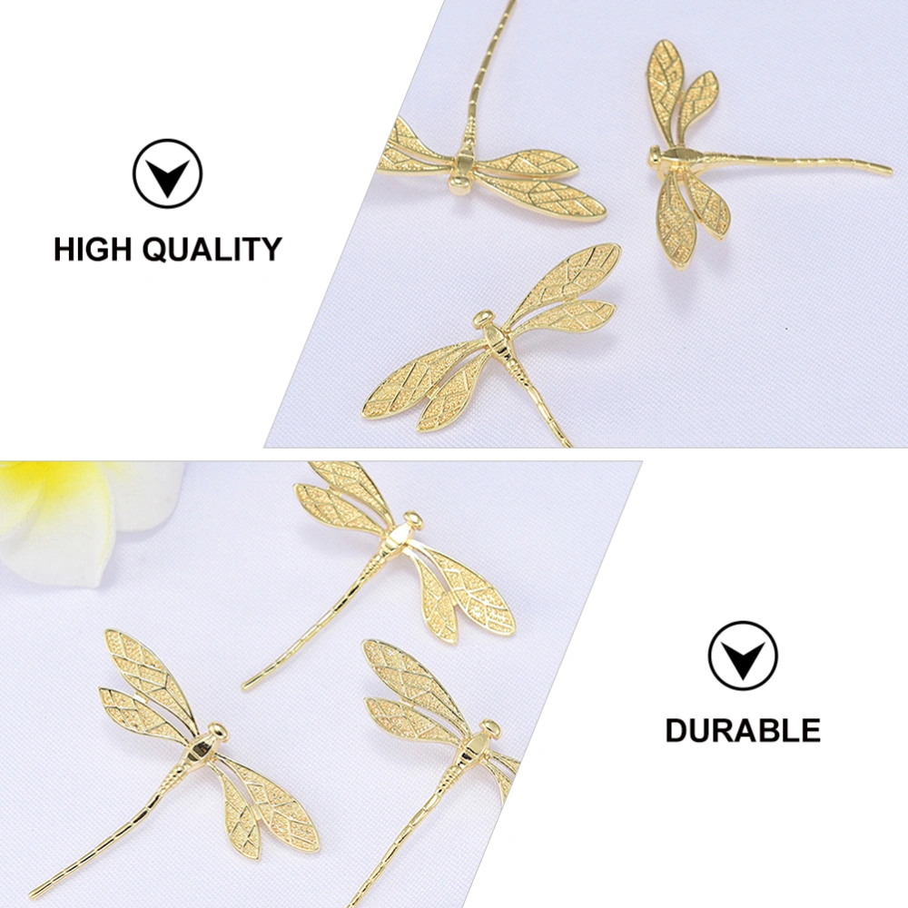 2Pcs Keychain Hanging Pendant Hanging DIY Pendant Dragonfly Handicrafts