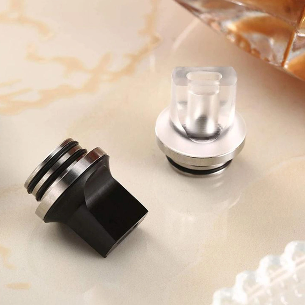 2pcs Resin Drip Tip Connector Quick Fitting for Coffee Machine Smoking Sets