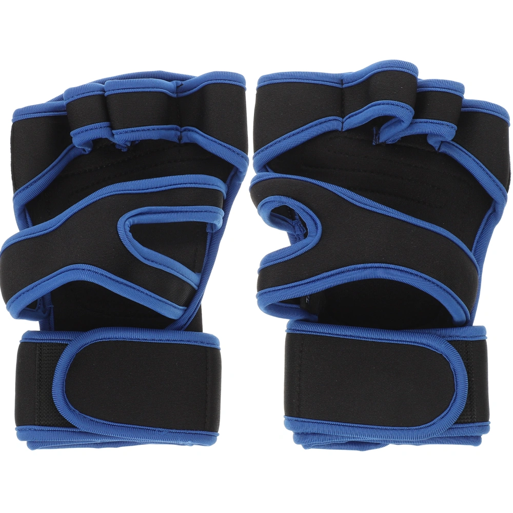 1 Pair of Professional Sports Covers Weightlifting Full Finger Gloves Fitness Protectors