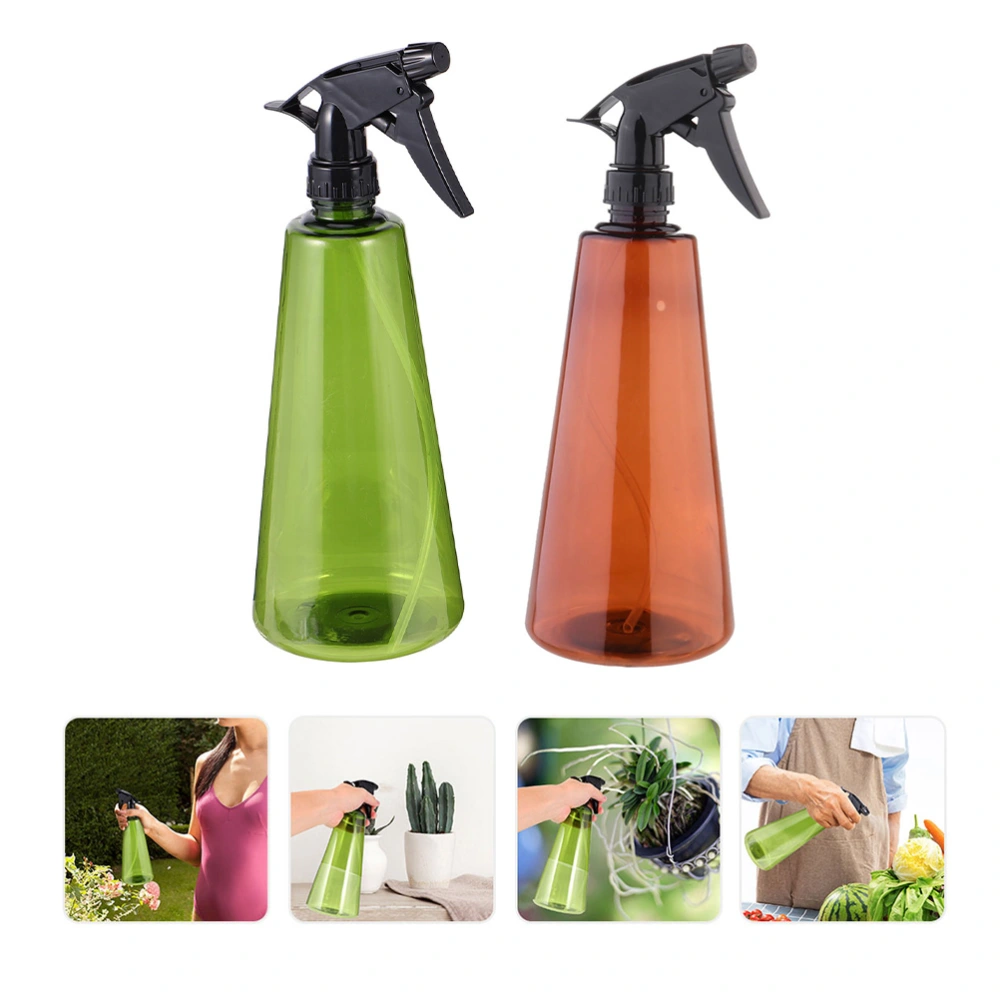  2 Pcs Plastic Spray Bottle Watering Spray Bottle Mini Flowers Sprayer