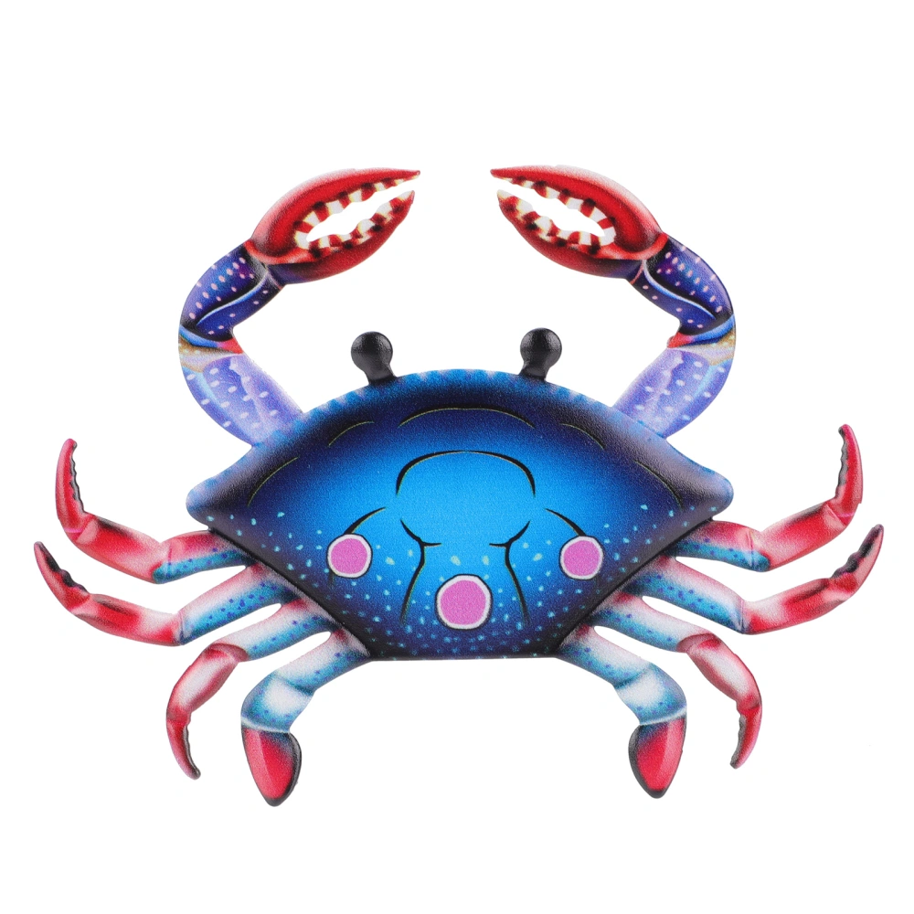 1Pc Wall Hanging Adornment Crab Design Pendant Household Decor for Home