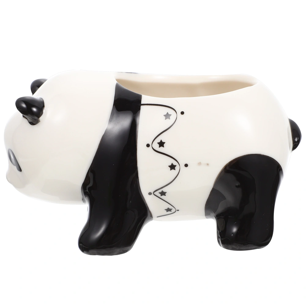 Cartoon Ceramic Flower Pot Household Panda Modeling Succulent Planting Pot