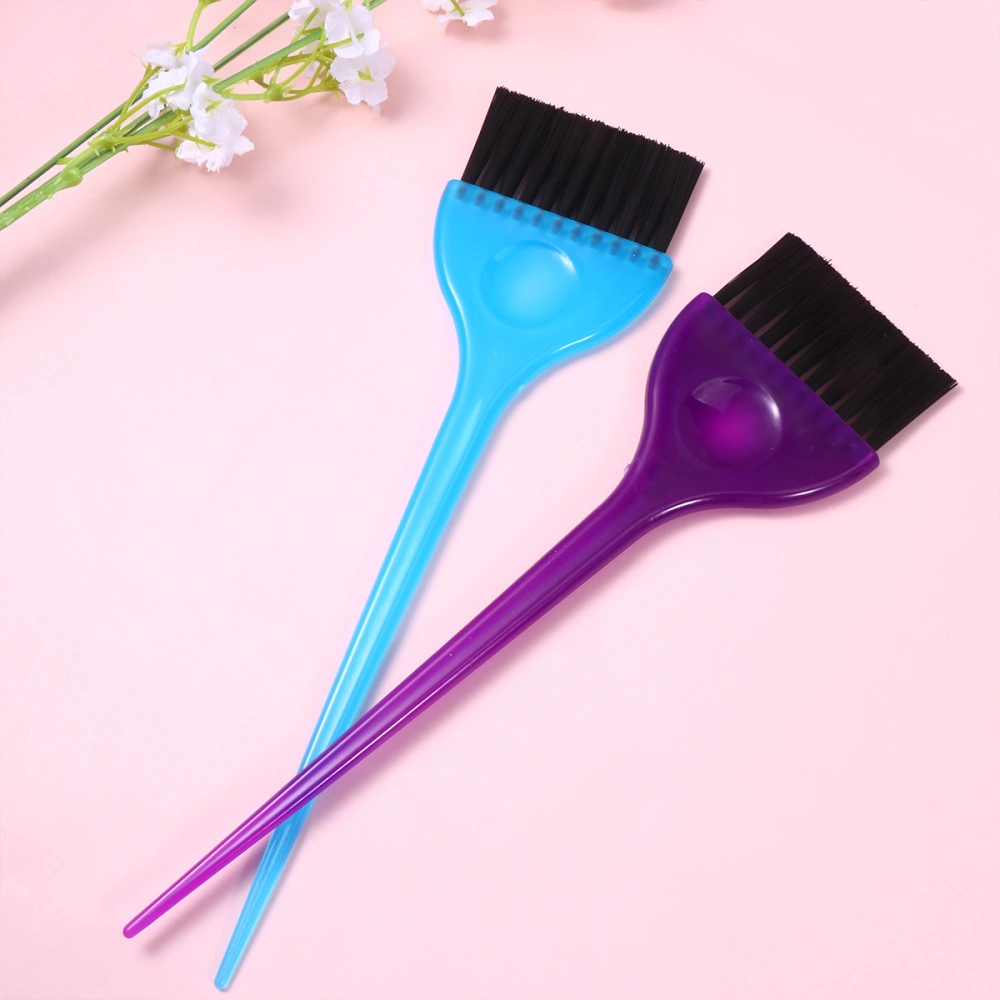 5pcs Hair Dyeing Comb Tool Professional Hair Dyeing Comb Professional Hairdressing Comb Colorful Tooth Comb for Home Salon Use (Random Color)