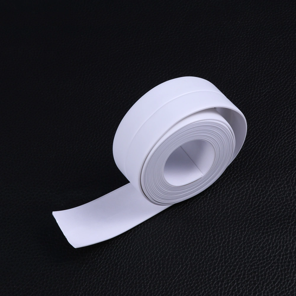 Self Adhesive Sealant Tape Wall Caulk Strip Wall Corner Trimmer Anti-Scratch Moisture Proof PVC Wall Decoration (38mm x 3.2m)