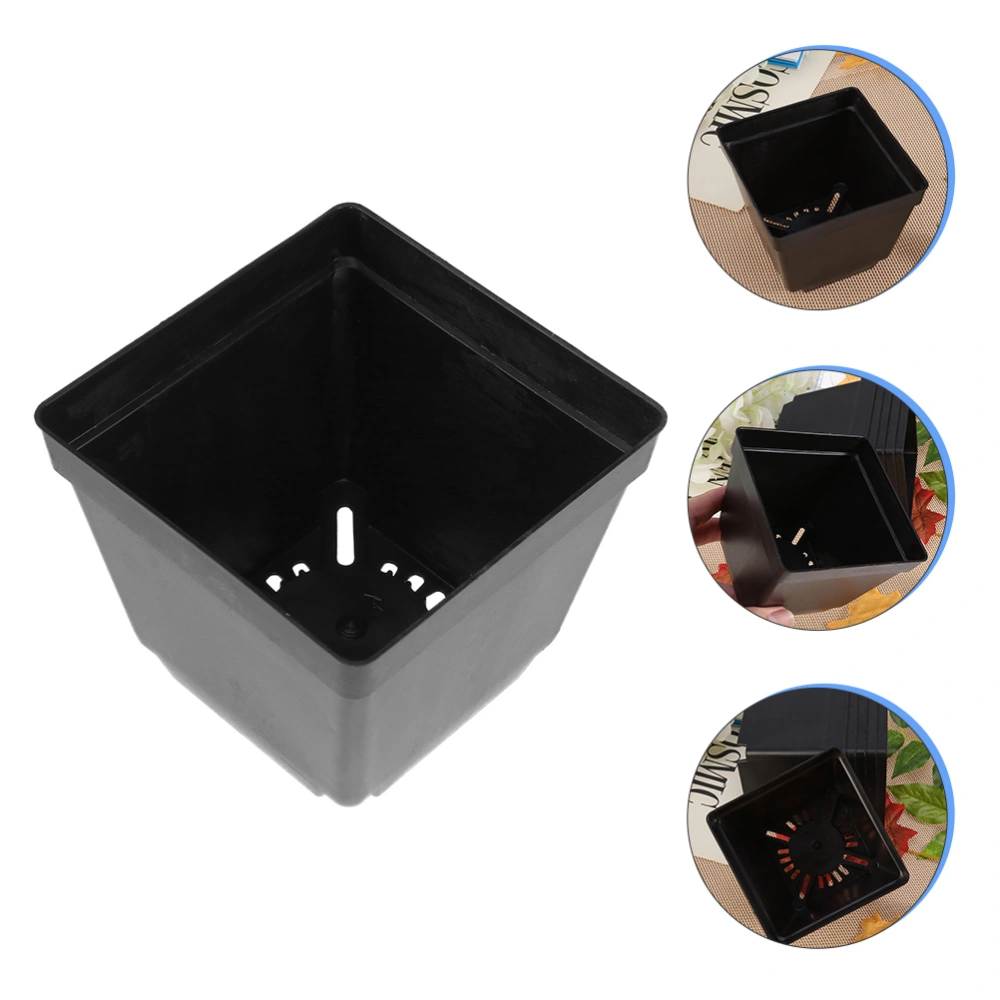 30Pcs Greenhouse Plastic Flowerpots Balcony Planting Pots Garden Nursery Container