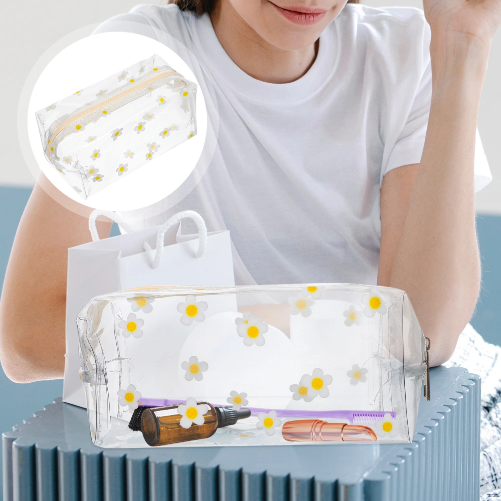 Waterproof Transparent Toiletry Bag Simple Travel Washing Bag Storage Bag