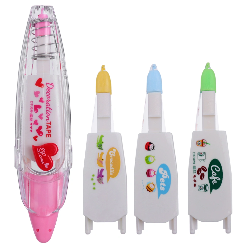 Correction Tape Set Lovely Kawaii Creative Push-style Correction Tape for School Office Supplies