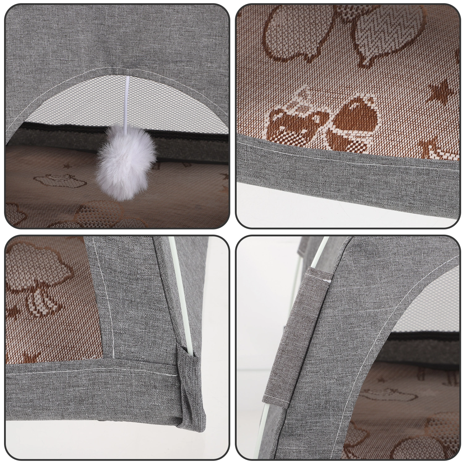 Cat House Dogs House Summer Breathable Pet Tent Pet House Indoor Puppy Dog Tent