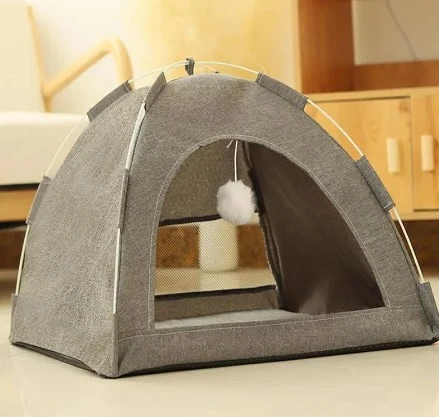 Cat House Dogs House Summer Breathable Pet Tent Pet House Indoor Puppy Dog Tent