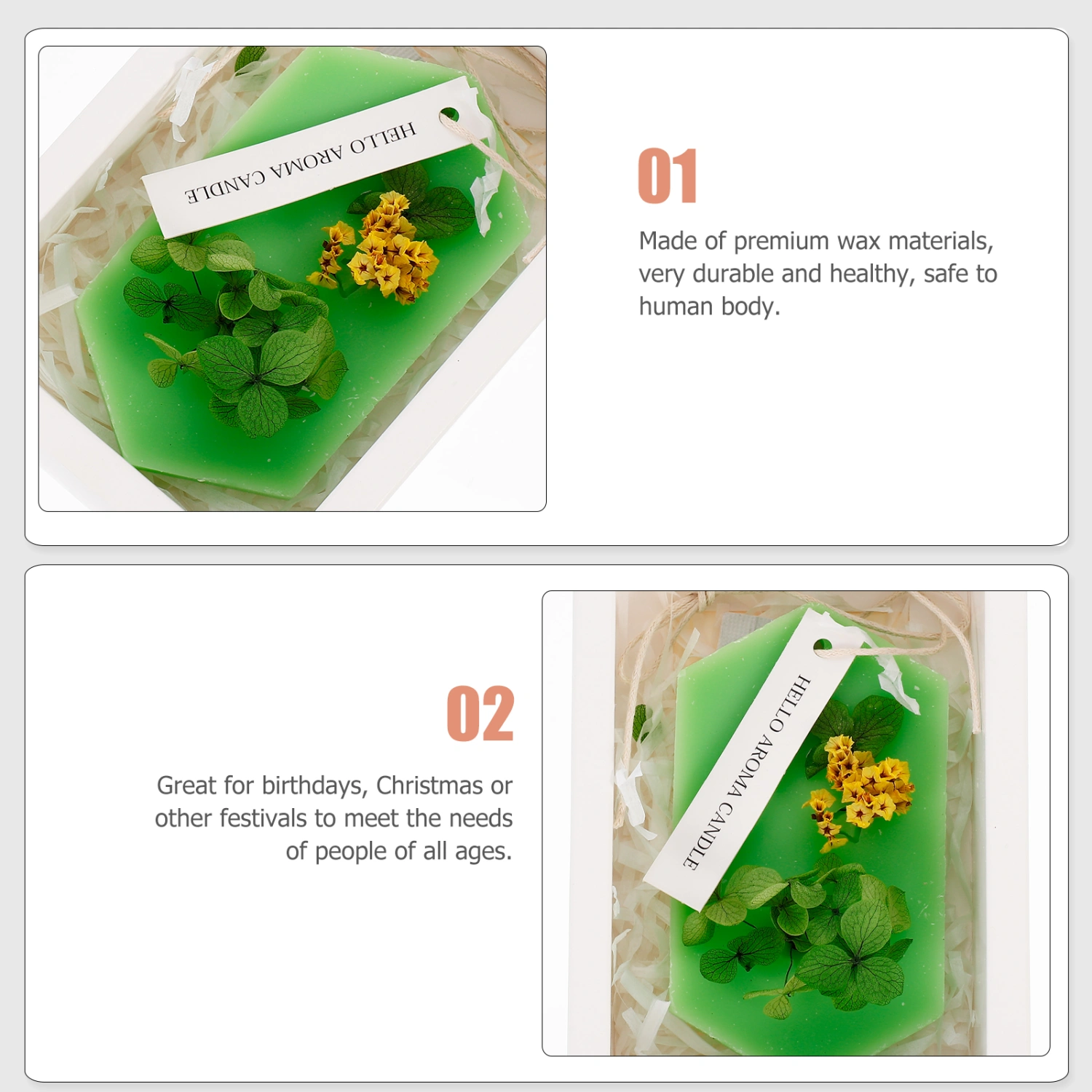 1 Pc Aromatherapy Wax Piece Scented Pendant Closet Fragrant Piece (Random Style)