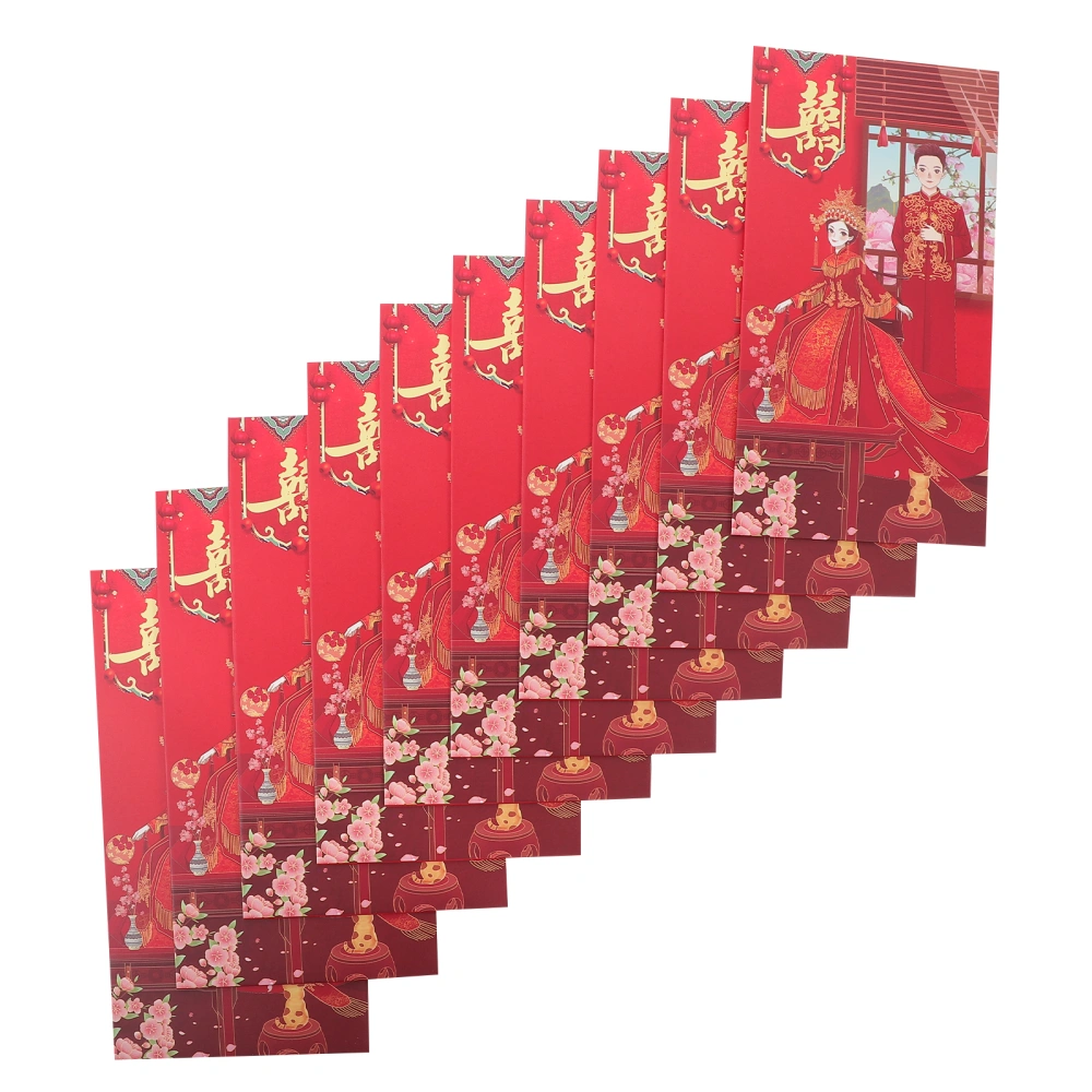 30pcs Delicate Wedding Red Envelopes Wedding Red Pockets Wedding Red Packets